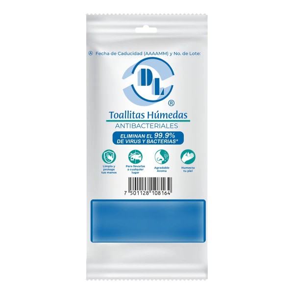 Toallitas Húmedas Dl Bolsa Con 12 Toallitas