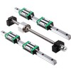 CNCCANEN Linear Rail Guide 2X HGR20-1000mm Linear Slide Guideway Rail