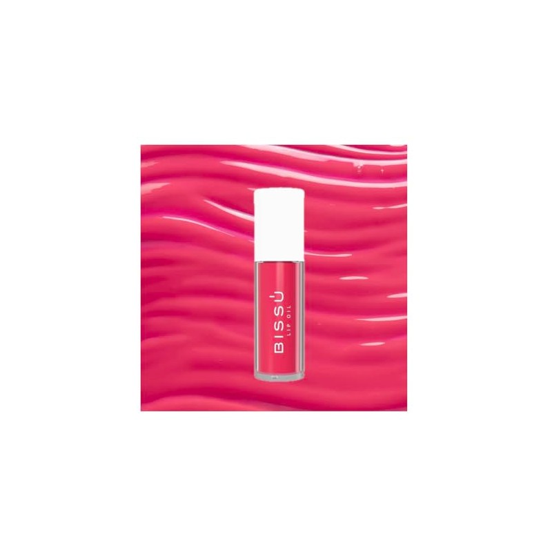 Lip Oil Bissu con Vitamina E, Aceites humectantes, Antioxidantes y