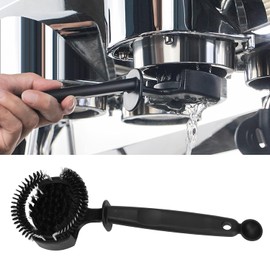 Atyhao Cepillo de Limpieza para Máquina de café Espresso, Limpiador de Cepillos para Máquina de café, Extraíble, Cepillos Redondos para Limpieza de Cabezales de Grupo de café, (58MM)