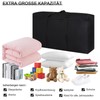 Super Large Storage Bag, 120L xford Storage Container Organiser, 600D