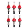 DHYAWUER 6 Pcs Underfloor Heating Manifold Flow Meter, Visual Flow