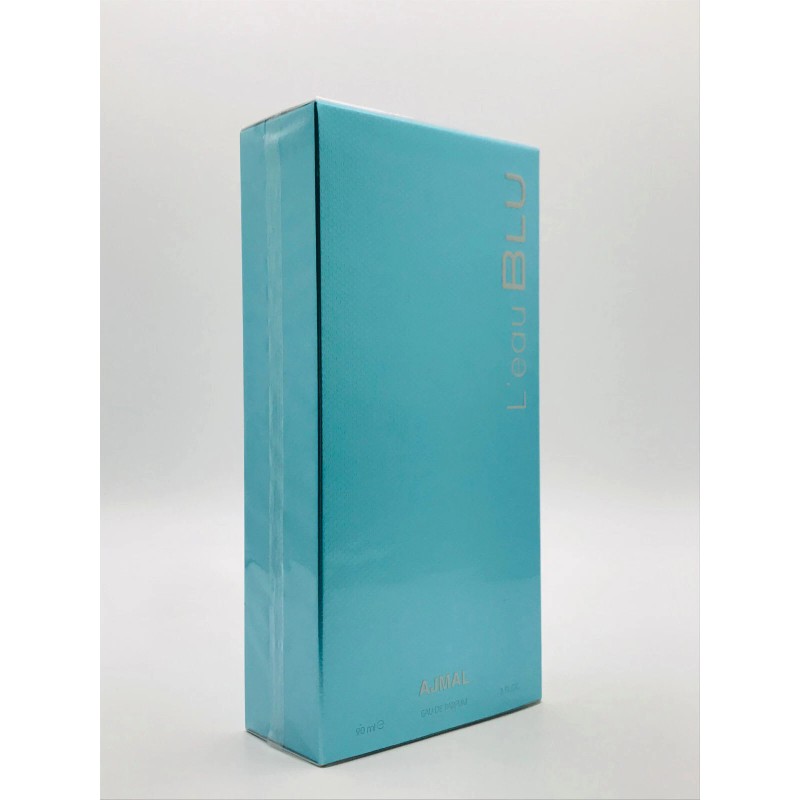 Ajmal L eau Blu Men Parfum Spray 3.0 oz New