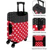 hswosnas Luggage Cover Approved Travel Suitcase Protector Cute Dots Bow
