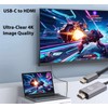 Fast USB C to HDMI Adapter 4K@60Hz Thunderbolt 3/4 Supported