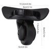 Alomejor Luggage Wheel 1 Pair A53 Swivel Wheel Replacement Luggage