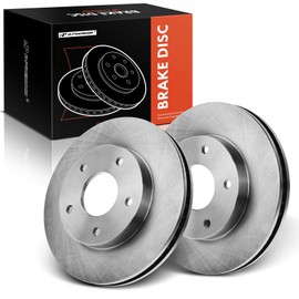 A-Premium 10.75 inch (273mm) Front Vented Disc Brake Rotors Compatible with Select Chevy, GMC, Oldsmobile and Isuzu Models - Blazer/Jimmy 98-05, S10/Sonoma 98-04, Hombre 98-00, Bravada 97-01, 2-PC Set