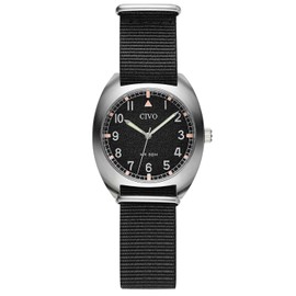 CIVO Men's Watch Sport Analogue Quartz Waterproof Outdoor Business Cool Modern Men, c-3 black, Strap.