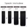 REECHO Multi-Length 16" 18" 20" Long Straight 4 PCS Set