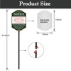 Phyabe Equine Liability Sign with Stake,35" Total Length Durable Stake