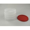 TUPPERWARE Küchenhelfer Hamburger-Maker Behälter (4) Burger Frikadellen + Deckel
