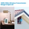 Newentor Indoor Outdoor Thermometer Wireless, Remote Temperature Monitor Hygrometer, Outside