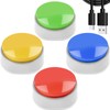 Rechargeable Pet Training Buttons - 30s Voice Recording Buttons for