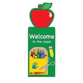 Welcome to The Class from Your Teacher Bookmarks, 2.75in x 7.5 in, 24 pcs for Classroom, Reading Encouragement, Gifts from Teacher, Libraries, Kids Reading and More