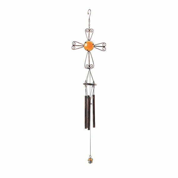 Fun Express Cross Wind Chime, Home Decor, 1 Piece