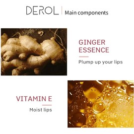 Derool Lip Plumper 0.2 fl oz (5.5 ml), Genuine Product, Fluffy Lips, Moisturizing, Transparent, Lip Gloss, Popular, Lip Care, Lip Serum, CSC