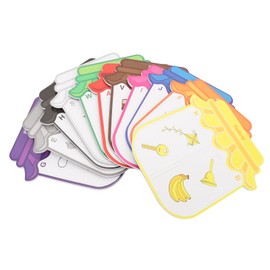 11Pcs Color Recognition Magnetic Sorting Set 11 Jar Frames 44 Patterns Magnetic Color Sorting Set Fridge Magnets for Toddlers Kids