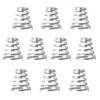 10Pcs Bike Wheel Springs, Stainless Steel Bike Quick Release Spring Skewer Hub for Mountain Road Bike