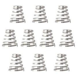10Pcs Bike Wheel Springs, Stainless Steel Bike Quick Release Spring Skewer Hub for Mountain Road Bike