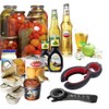 Multi Bottle Opener,Multi-Function Bottle Can and Jar Grip Opener, 5-in-1