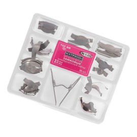 Healifty Dental Sectional Contoured Metal Matrices Rings To Fill Tooth