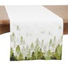 Pine Trees Table Runner