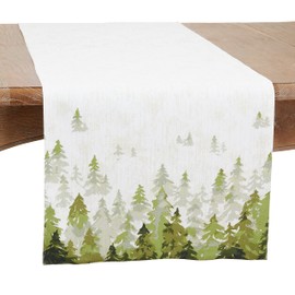 Pine Trees Table Runner