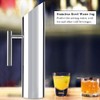 Stainless Steel Jug Jug with Ice Guard Cold Drink Pitcher