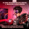OXS Storm G2 Audfonos Gamer para inalmbricos,con micrfono de cancelacin