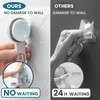 TAILI Double Layer Soap Dish Holder Suction Cup, Strong Sponge