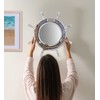 CoTa Global Silver Sea Beach Wall Decor Nautical Ship Wheel