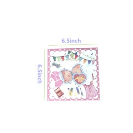 40pcs Pajama Party Napkins Sleepover Party Supplies For Girls Spa Slumber Party Beverage Birthday Hot Pink Pajama party decorations 6.5 In