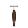 R873SR MÜHLE Kosmo Bog Oak Safety Razor No Blades Included