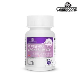 Green Core Magnesium 400 90 tablets 1 box / 그린코어 마그네슘 400 90정 1통