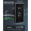 PD USB Outlet with Light,20W Power Delivery USB Receptacle with