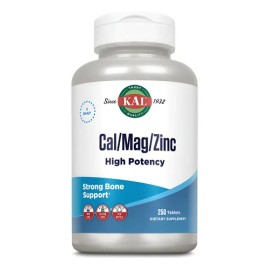Kal Calcio 1000mg Magnesio 400mg Zinc 15mg Apoyo Salud 250ct