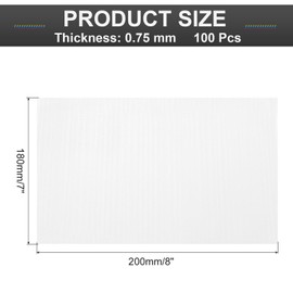 MECCANIXITY Foam Packing Pouches, 100 Pack 7 Inch x 8 Inch Wrap Bubble Pouches Cushion Foam Packing Supplies Packing sleeves White for Dishes Furniture Glasses Cups Moving Storage