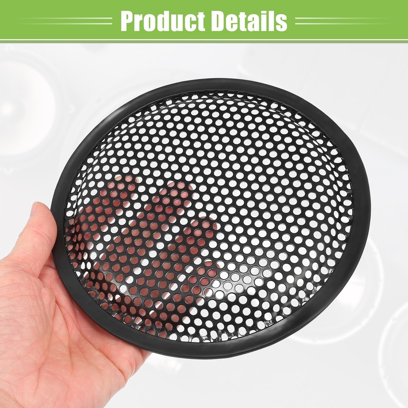 X AUTOHAUX Universal 6" Car Speaker Grills Cover Mesh Round
