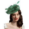 Cizoe Fascinators for Women Tea Party Hats Derby Feather Fascinator