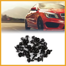 Partuto 30pcs Screw Bolt Retainer Fender Liner Under Cover Screw 90159-60498 Replacement