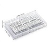 Yosoo - 1000 Piezas Micro Tornillos de Acero Inoxidable Tuercas