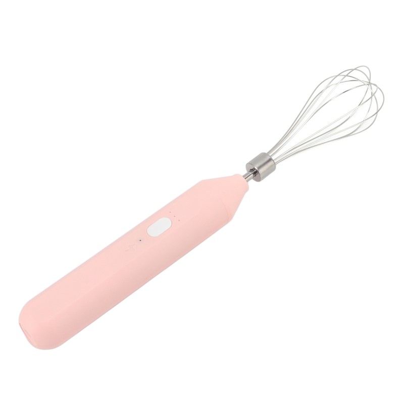 Electric Egg Beater Handheld USB Charging Milk Frother Portable Cordless