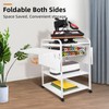 Prime Vinyl 3 Tier Movable Heat Press Table for Cricut