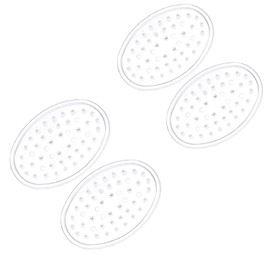 Better Houseware Soap Dish, 2 Sets of 2 Soap Holder, Non-Slip Plastic Bar Soap Holder Shower, Soap Dish Shower for Bathroom Organization Soap Saver Soap Dishes for Bar Soap - 2 Pack of 2