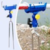 2 Pack Heavy Duty Thick Metal Catfish Rod Holder, Bank
