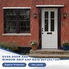 3PCS 40inch Door Rain Drip Guard for Windows Drip Cap