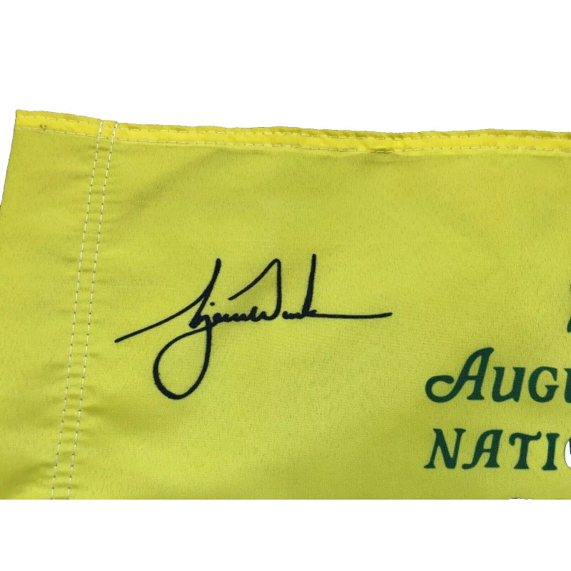 Masters Augusta National Golf Club Souvenir Pin Flag w/ Tiger