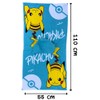 CARTOON Beach Poncho Bathrobe for Children Size 55 x 110