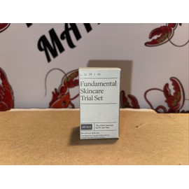 Lumin Men's Fundamental Skincare Trial Set for Dry Skin, Face Wash & Moisturizer
