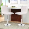 SONNACH Bar Stool Covers, Velvet Barstool Slipcovers with Back, Slipcovers